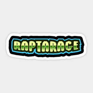 Minimal RaptaRage Sticker